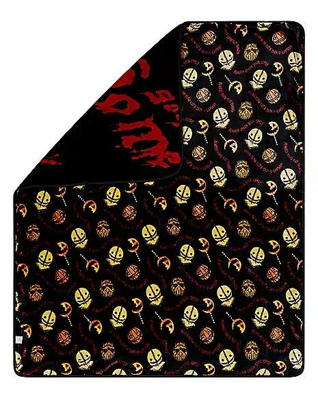 Sam Reversible Fleece Blanket - Trick 'r Treat Sam Reversible Fleece Blanket - Trick 'r Treat -Cosplay Shop 01530880 d