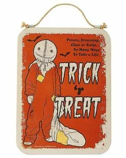 Take A Life Sam Sign - Trick 'r Treat