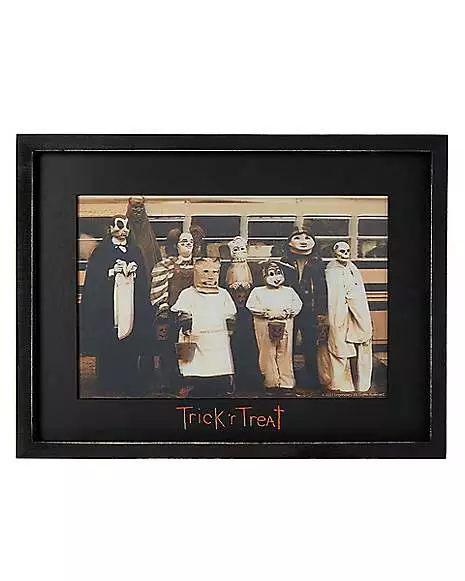 Trick 'r Treat Bus Framed Picture Trick 'r Treat Bus Framed Picture -Cosplay Shop 01531052 a