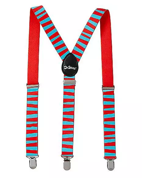 Thing 1 and Thing 2 Suspenders - Dr. Seuss Thing 1 And Thing 2 Suspenders - Dr. Seuss -Cosplay Shop 01532845 c