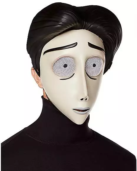 Victor Half Mask - Corpse Bride Victor Half Mask - Corpse Bride -Cosplay Shop 01534460 b