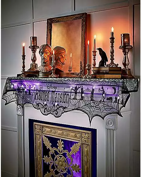 LED The Haunted Mansion Light-Up Mantel Scarf - Disney LED The Haunted Mansion Light-Up Mantel Scarf - Disney -Cosplay Shop 01534684 a