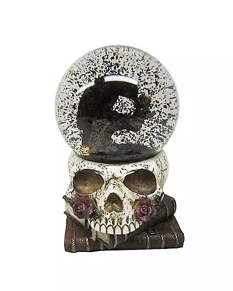 Gothic Noir Raven Snow Globe Gothic Noir Raven Snow Globe -Cosplay Shop 01540020 a