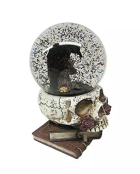 Gothic Noir Raven Snow Globe Gothic Noir Raven Snow Globe -Cosplay Shop 01540020 c