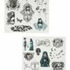 Corpse Bride Temporary Tattoos