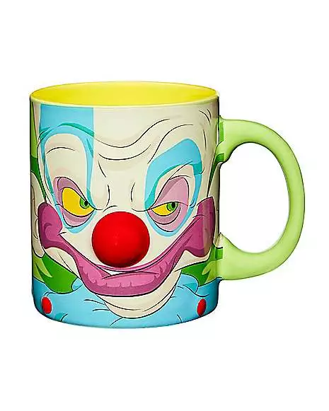 Molded Killer Klowns From Outer Space Coffee Mug - 20 oz. Molded Killer Klowns From Outer Space Coffee Mug - 20 Oz. -Cosplay Shop 01543420 a