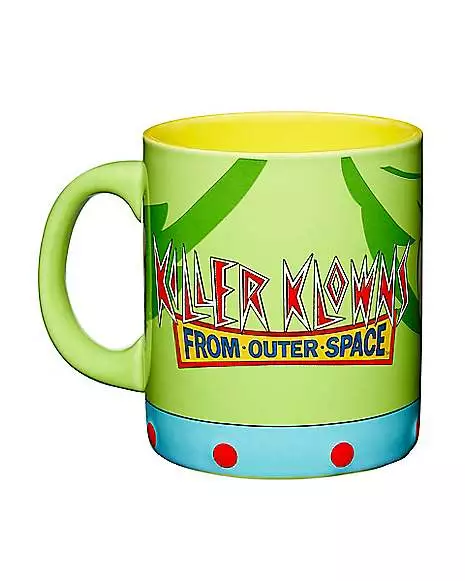 Molded Killer Klowns From Outer Space Coffee Mug - 20 oz. Molded Killer Klowns From Outer Space Coffee Mug - 20 Oz. -Cosplay Shop 01543420 b