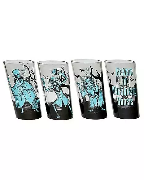 The Haunted Mansion Pint Glasses 4 Pack - Disney The Haunted Mansion Pint Glasses 4 Pack - Disney -Cosplay Shop 01547280 a