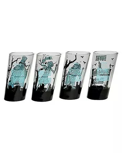 The Haunted Mansion Pint Glasses 4 Pack - Disney The Haunted Mansion Pint Glasses 4 Pack - Disney -Cosplay Shop 01547280 b