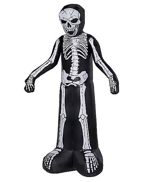 8 Ft. Skeleton Inflatable - Decorations 8 Ft. Skeleton Inflatable - Decorations -Cosplay Shop 01547454 b