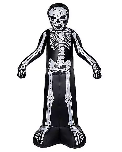 8 Ft. Skeleton Inflatable - Decorations 8 Ft. Skeleton Inflatable - Decorations -Cosplay Shop 01547454 c