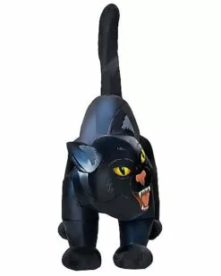 4 Ft Light-Up Scary Cat Inflatable - Decorations 4 4 Ft Light-Up Scary Cat Inflatable - Decorations -Cosplay Shop 01547488 e