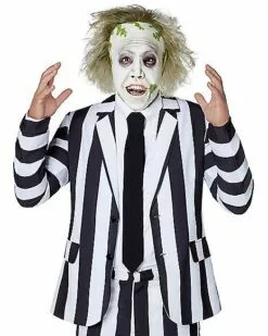 Beetlejuice Half Mask 2 Beetlejuice Half Mask -Cosplay Shop 01548593 c