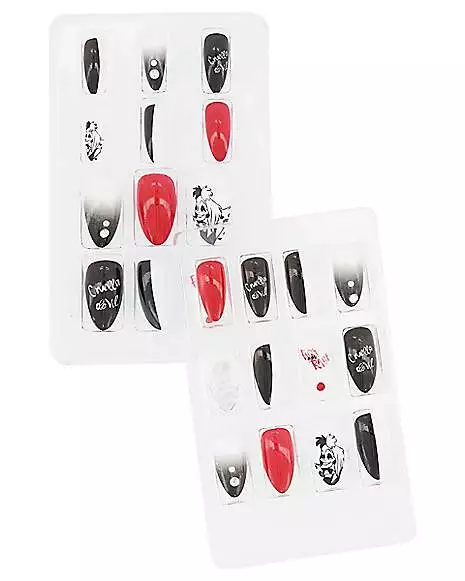 Classic Cruella Press On Nails - Disney Cruella Classic Cruella Press On Nails - Disney Cruella -Cosplay Shop 01549104 a