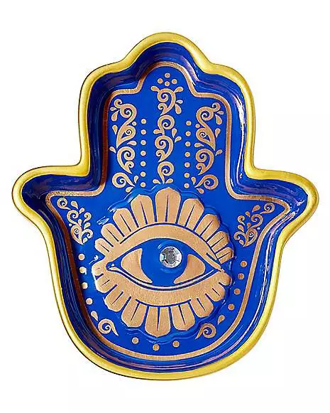 Tarot Hamsa Trinket Dish Tarot Hamsa Trinket Dish -Cosplay Shop 01564400 b
