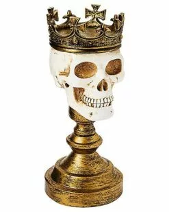 Crowned Skull Candle Holder 2 Crowned Skull Candle Holder -Cosplay Shop 01564491 c