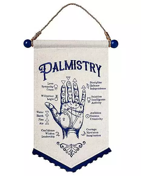 Tarot Palmistry Canvas Banner Tarot Palmistry Canvas Banner -Cosplay Shop 01564517 a