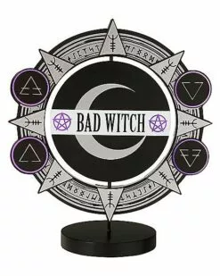 Spinning Bad Witch Good Witch Tabletop Sign 2 Spinning Bad Witch Good Witch Tabletop Sign -Cosplay Shop 01564756 c