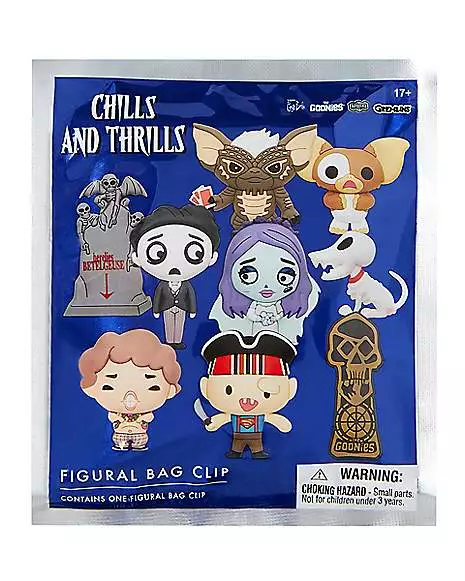 Thrills and Chills Figural Bag Clip Blind Pack Thrills And Chills Figural Bag Clip Blind Pack -Cosplay Shop 01565928 b