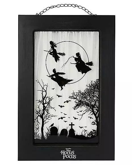 Sanderson Sisters Light-Up Hanging Window Sign - Hocus Pocus Sanderson Sisters Light-Up Hanging Window Sign - Hocus Pocus -Cosplay Shop 01567429 b
