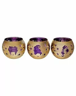Hocus Pocus Tea Light Candle Holder Set 3 Pack - Disney