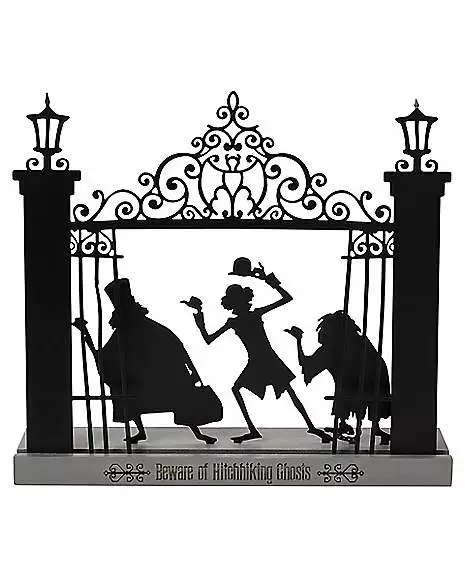 Beware of Hitchhiking Ghosts Tabletop Decoration - The Haunted Mansion Beware Of Hitchhiking Ghosts Tabletop Decoration - The Haunted Mansion -Cosplay Shop 01571330 a