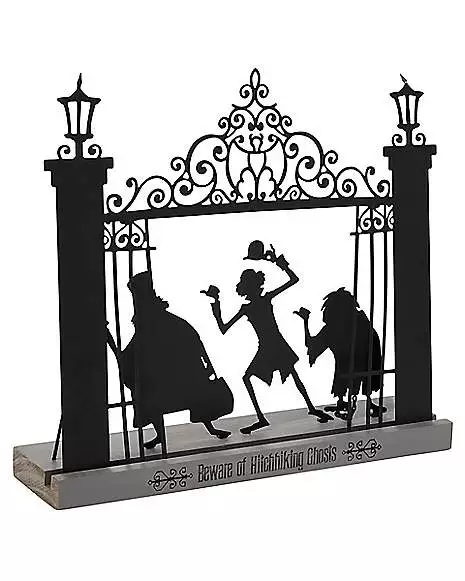Beware of Hitchhiking Ghosts Tabletop Decoration - The Haunted Mansion Beware Of Hitchhiking Ghosts Tabletop Decoration - The Haunted Mansion -Cosplay Shop 01571330 b
