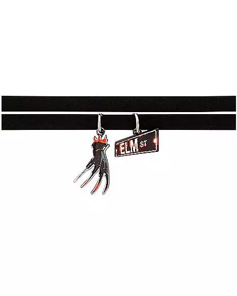 Freddy Krueger Choker Necklace - A Nightmare on Elm Street Freddy Krueger Choker Necklace - A Nightmare On Elm Street -Cosplay Shop 01572593 b