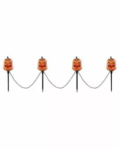 Light-Up LED Jack-O-Lantern Pathway Markers -Cosplay Shop 01573914 d