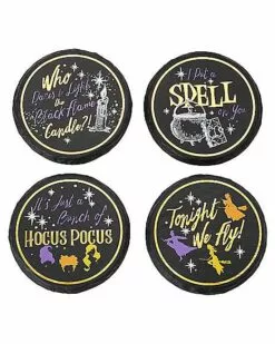 Hocus Pocus Coasters 4 Pack - Disney -Cosplay Shop 01577899 d