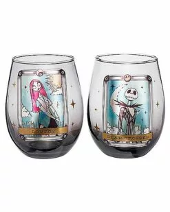 Star-Crossed Lovers Drinkware Set 2 Pack 20 Oz. - The Nightmare Before