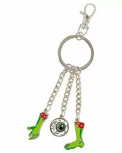 Body Part Charm Keychain