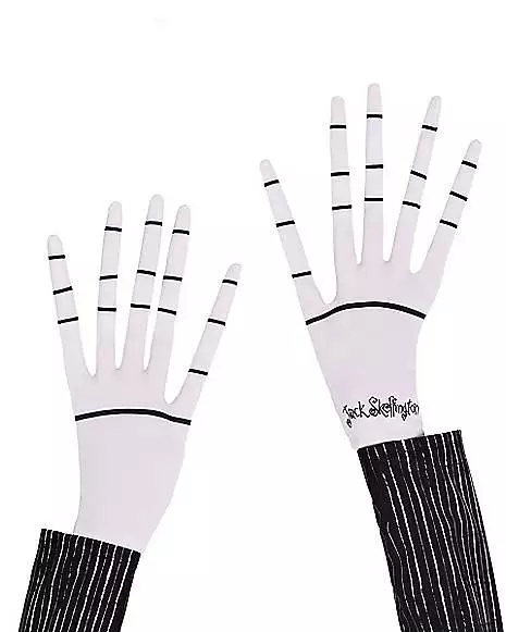 Kids Jack Skellington Gloves - The Nightmare Before Christmas Kids Jack Skellington Gloves - The Nightmare Before Christmas -Cosplay Shop 01590561 a