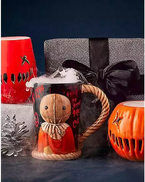 Molded Color Changing Sam Coffee Mug 23 oz. - Trick 'r Treat Molded Color Changing Sam Coffee Mug 23 Oz. - Trick 'r Treat -Cosplay Shop 01591007 c