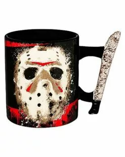 Molded Machete Handle Jason Voorhees Coffee Mug 20 Oz. - Friday The 13