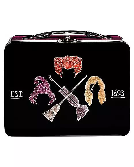 Hocus Pocus Tin Lunch Box Hocus Pocus Tin Lunch Box -Cosplay Shop 01592757 a