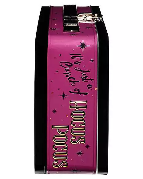 Hocus Pocus Tin Lunch Box Hocus Pocus Tin Lunch Box -Cosplay Shop 01592757 b