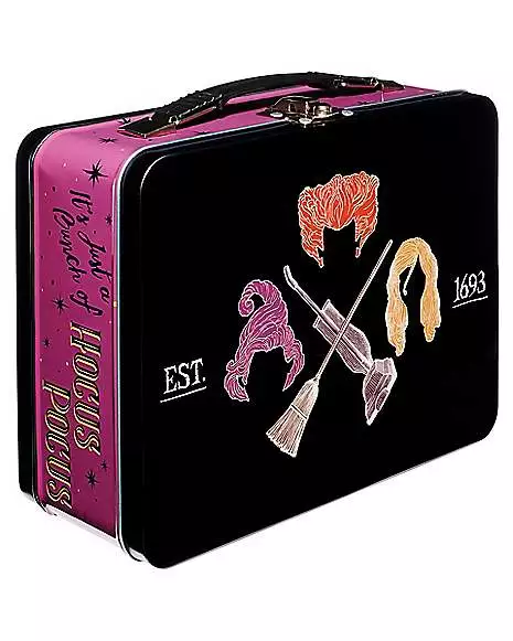 Hocus Pocus Tin Lunch Box Hocus Pocus Tin Lunch Box -Cosplay Shop 01592757 c