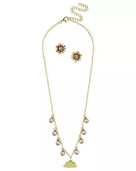 Tiana Jewelry Set - Disney Princess Tiana Jewelry Set - Disney Princess -Cosplay Shop 01593136 a