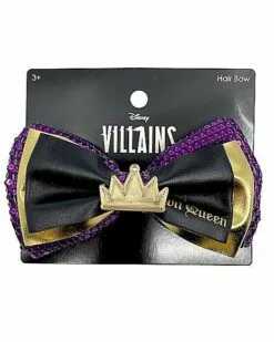 Evil Queen Hair Bow - Disney Villains