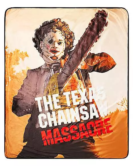 Leatherface Fleece Blanket - Texas Chainsaw Massacre Leatherface Fleece Blanket - Texas Chainsaw Massacre -Cosplay Shop 01602606 a