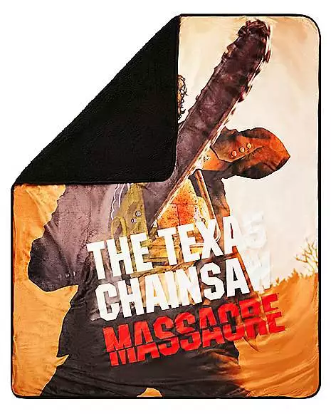Leatherface Fleece Blanket - Texas Chainsaw Massacre Leatherface Fleece Blanket - Texas Chainsaw Massacre -Cosplay Shop 01602606 b