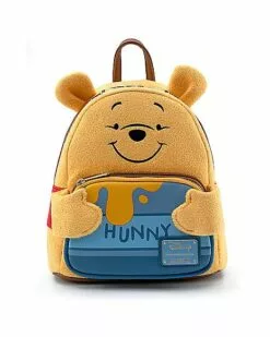 Loungefly Plush Winnie The Pooh Mini Backpack