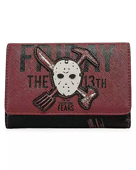 Loungefly Friday the 13th Snap Wallet Loungefly Friday The 13th Snap Wallet -Cosplay Shop 03845039 a