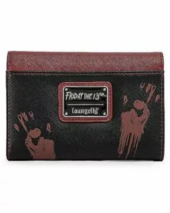 Loungefly Friday The 13th Snap Wallet 3 Loungefly Friday The 13th Snap Wallet -Cosplay Shop 03845039 d