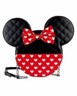 Loungefly Minnie Mouse Valentines Crossbody Bag - Disney