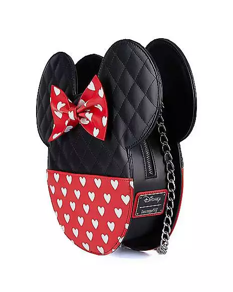 Loungefly Minnie Mouse Valentines Crossbody Bag - Disney Loungefly Minnie Mouse Valentines Crossbody Bag - Disney -Cosplay Shop 03936580 b