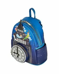 Loungefly Glow In The Dark Peter Pan Clock Mini Backpack - Disney -Cosplay Shop 03936622 d