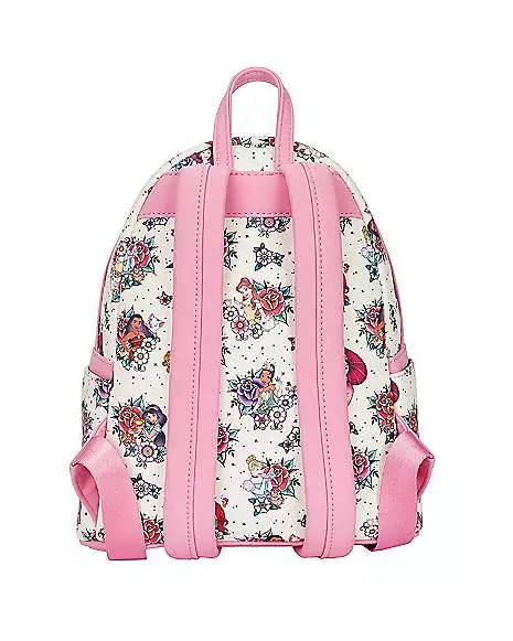 Loungefly Disney Princess Tattoos Mini Backpack Loungefly Disney Princess Tattoos Mini Backpack -Cosplay Shop 07641715 f
