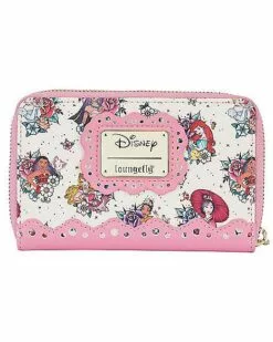 Loungefly Princess Tattoos Zip Wallet - Disney Princesses -Cosplay Shop 07641756 d